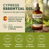 imageKUKKA Citronella Essential Oil  4 Fl Oz  100 Pure Natural  for Skin Diffuser Hair Care Face Aromatherapy Scalp and Body Massage Soap and Candle MakingCypress
