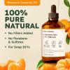 imageKUKKA Mandarin Essential Oil  4 Fl Oz  100 Pure and Natural  for Diffuser Skin Hair Aromatherapy ampamp Soap Candle Making