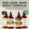 imageKUKKA essential oils 100 Pure ampamp Natural Peppermint Oil for Skin Hair Diffuser ampamp Soap Making DIY4 Fl Oz118 mlGinger