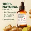 imageKUKKA essential oils 100 Pure ampamp Natural Peppermint Oil for Skin Hair Diffuser ampamp Soap Making DIY4 Fl Oz118 mlGinger