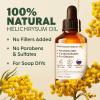 imageKUKKA essential oils 100 Pure ampamp Natural Peppermint Oil for Skin Hair Diffuser ampamp Soap Making DIY4 Fl Oz118 mlHelichrysum