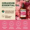 imageKUKKA essential oils 100 Pure ampamp Natural Peppermint Oil for Skin Hair Diffuser ampamp Soap Making DIY4 Fl Oz118 mlRose Geranium