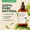 imageKUKKA essential oils 100 Pure ampamp Natural Peppermint Oil for Skin Hair Diffuser ampamp Soap Making DIY4 Fl Oz118 mlTea Tree