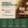 imageKUKKA essential oils 100 Pure ampamp Natural Peppermint Oil for Skin Hair Diffuser ampamp Soap Making DIY4 Fl Oz118 mlVanilla