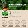 imageKukka Spearmint Essential Oil for Diffuser  100 Natural Aromatherapy Spearmint Oil for Skin Care Bath Bombs Soaps and Candles  Soap Making Scent ampamp DIY 034 Fl Oz
