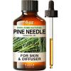 imageKUKKA Citronella Essential Oil  4 Fl Oz  100 Pure Natural  for Skin Diffuser Hair Care Face Aromatherapy Scalp and Body Massage Soap and Candle MakingPine Needle