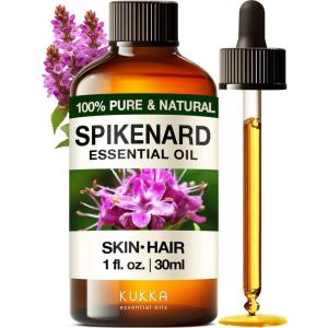 imageKUKKA Spikenard Essential Oil  1 Fl Oz  100 Pure Natural  for Skin Hair Aromatherapy ampamp Soap Candle Making