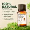 imageKukka Cypress Essential Oil for Diffuser  034 Fl Oz  100 Pure Natural for Varicose Veins for AromatherapyCandles ampamp Soap Making Scent DIY