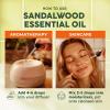 imageKukka Basil Essential Oil for Diffusers  4 Fl Oz  100 Pure Natural Basil Oil for Skin ampamp Aromatherapy Scent Massage Candles ampamp Soaps Making ScentSandalwood