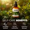 imageKukka Basil Essential Oil for Diffusers  4 Fl Oz  100 Pure Natural Basil Oil for Skin ampamp Aromatherapy Scent Massage Candles ampamp Soaps Making ScentBasil