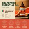 imageKukka Basil Essential Oil for Diffusers  4 Fl Oz  100 Pure Natural Basil Oil for Skin ampamp Aromatherapy Scent Massage Candles ampamp Soaps Making ScentGrapefruit