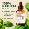 imageKukka Basil Essential Oil for Diffusers  4 Fl Oz  100 Pure Natural Basil Oil for Skin ampamp Aromatherapy Scent Massage Candles ampamp Soaps Making ScentBasil