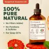 imageKukka Basil Essential Oil for Diffusers  4 Fl Oz  100 Pure Natural Basil Oil for Skin ampamp Aromatherapy Scent Massage Candles ampamp Soaps Making ScentGrapefruit